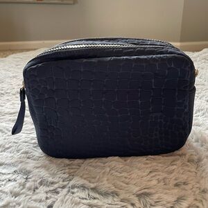 Stella & Dot Navy croc camera bag